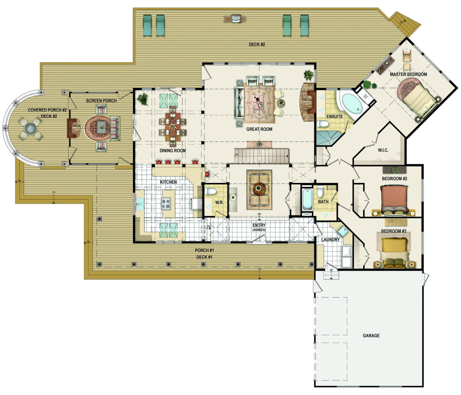 Scottsdale MKII Floorplan JayWest Country Homes